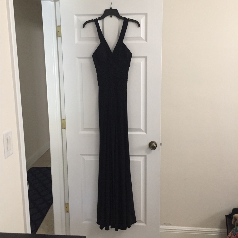 Aidan Mattox black Dress